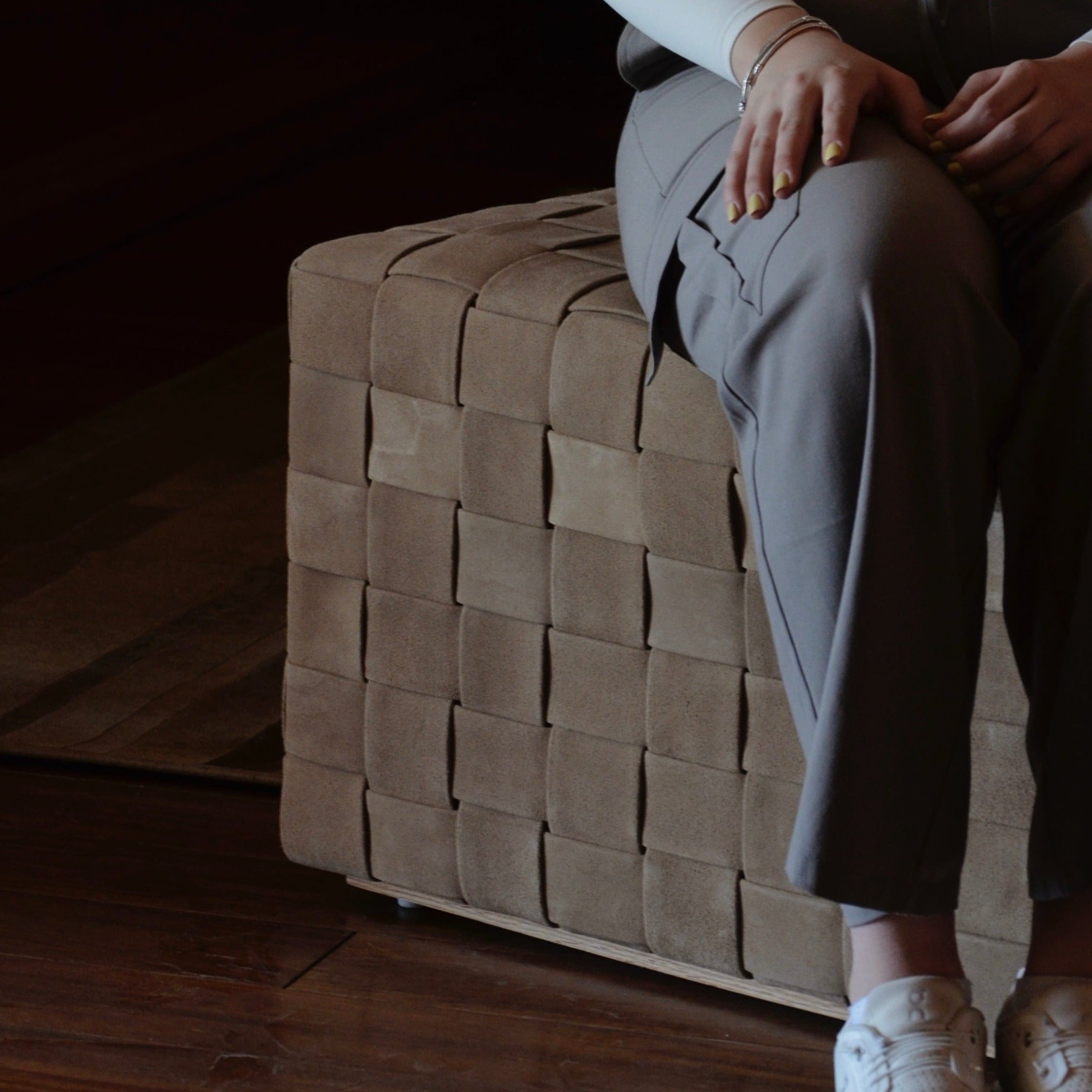 Taburete Trenzado Nah Sencillo